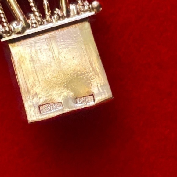 Necklace chain magnificent jewelry 14K Tri-Color Gold🌲 “Pine” solid gold 58.8gr - Picture 13 of 15